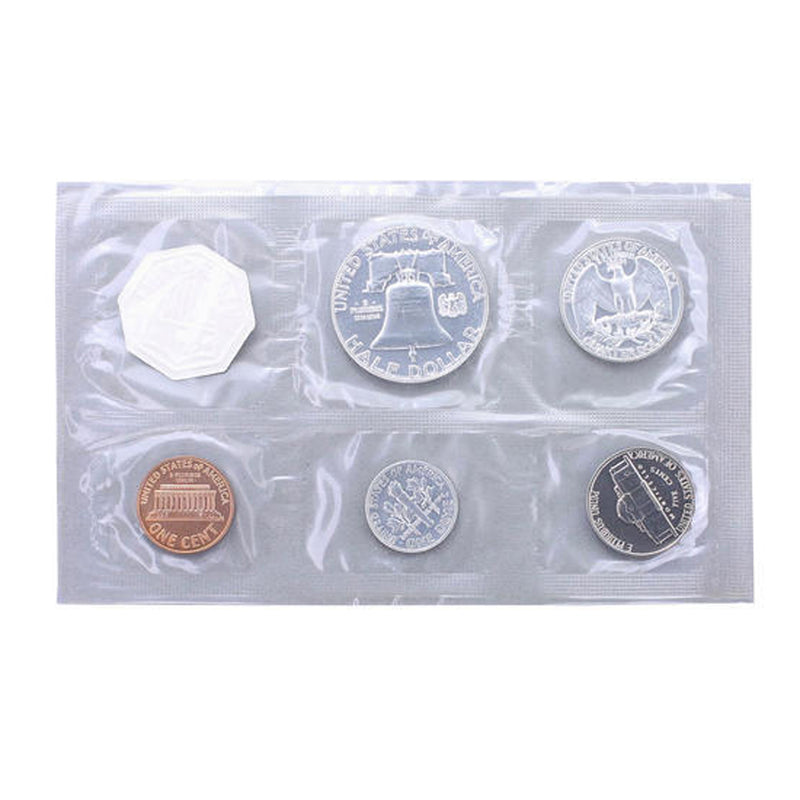 1962 Silver Proof Set (OGP) 5 coins
