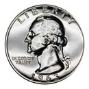 1963 Washington Quarter Proof 90% Silver Gem Brilliant US Coin