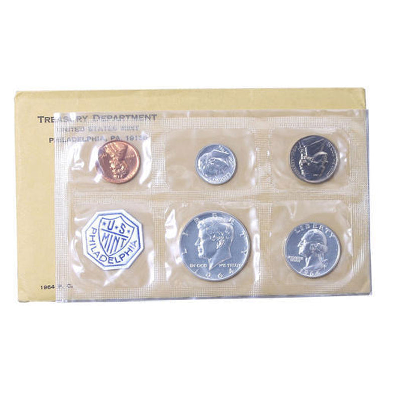 1964 Silver Proof Set (OGP) 5 coins