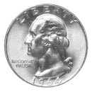 1964 P Washington Quarter Choice/Gem BU Roll (40 Coins)
