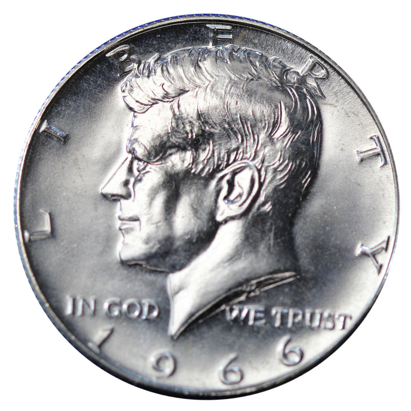 1966 Kennedy Half Dollar 40% Silver SMS