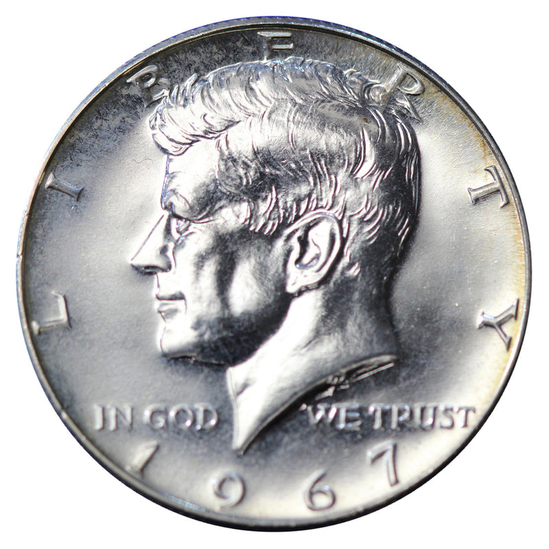 1967 Kennedy Half Dollar 40% Silver SMS