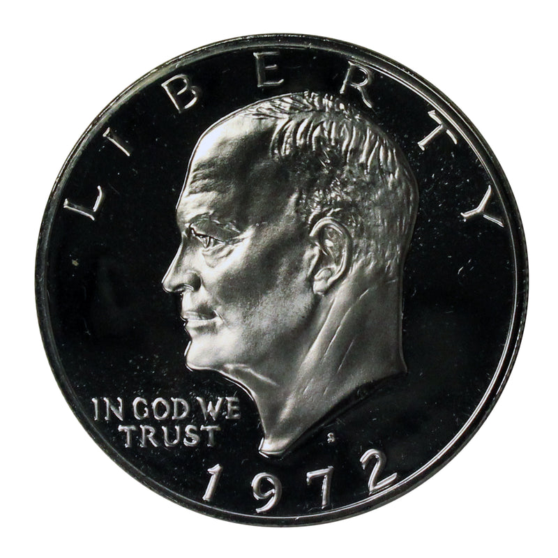 1972 -S Eisenhower Dollar Proof 40% Silver