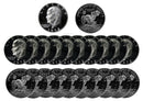 1972 S Eisenhower Dollar Deep Cameo Proof Roll 40% Silver (20 Coins)