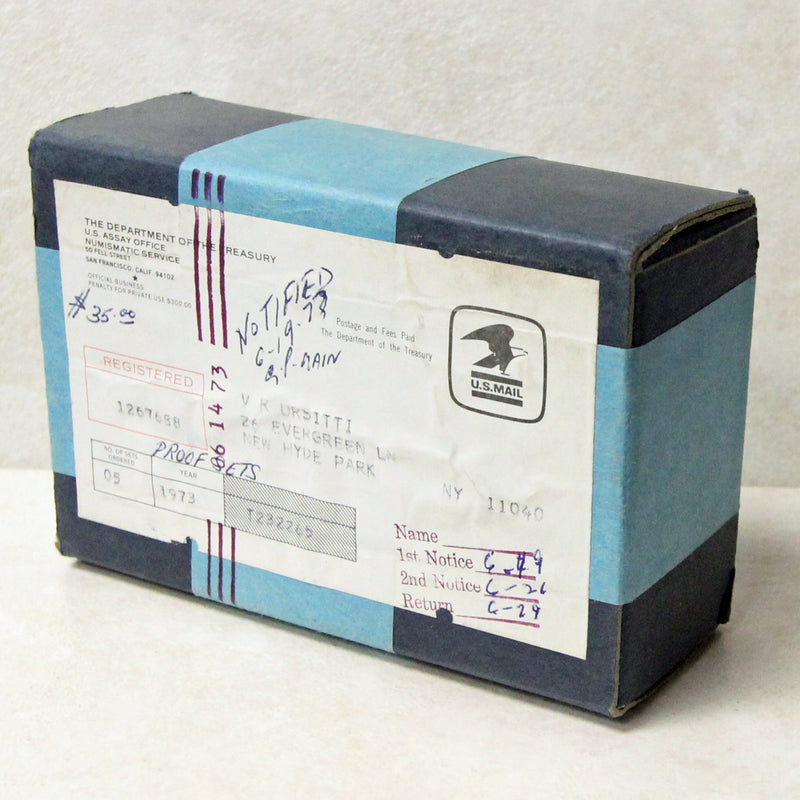Proof Set Clad 1973 Unopened Sealed box of 5