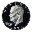1973 -S Eisenhower Dollar Proof 40% Silver