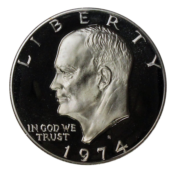 1974 -S Eisenhower Dollar Proof 40% Silver