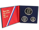 1976 Proof Set 40% Silver Bicentennial Designs (OGP) 3 coins