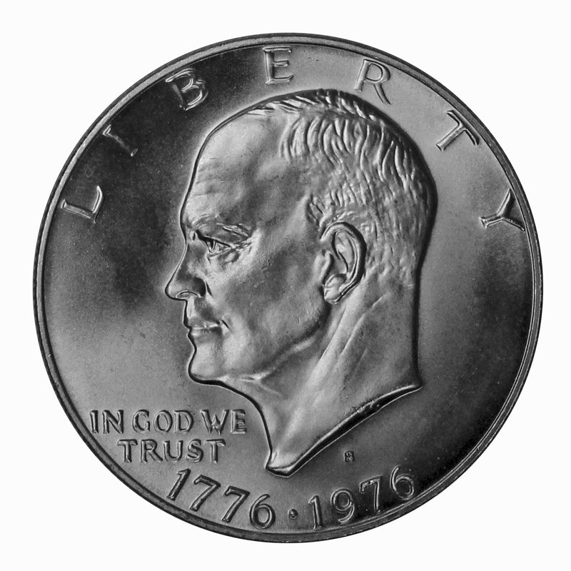 1976 S Eisenhower Dollar 40% Silver Gem BU Bicentennial
