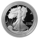 1986 S American Eagle Silver Proof 1 oz dollar - w/box & Coa