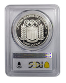 1992 -S Baseball Proof Commemorative Silver Dollar PCGS DCAM PR69