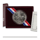 1992-D Olymbic Baseball Uncirculated Commemorative Dollar 90% Silver OGP