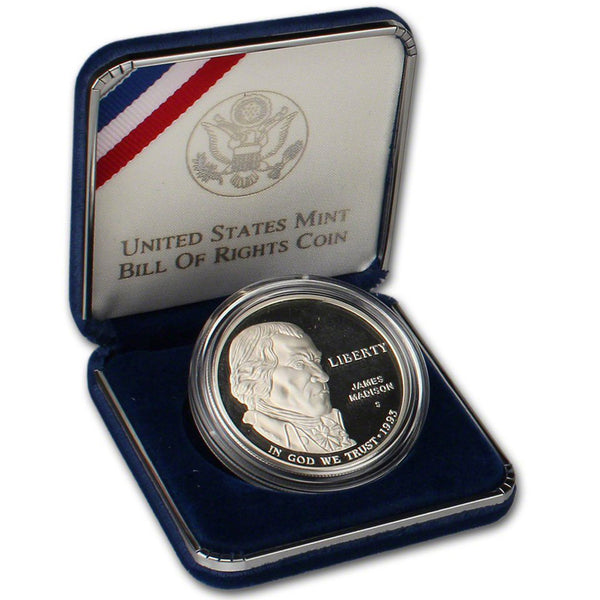 1993-S Madison Proof Commemorative Dollar 90% Silver OGP