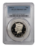 1995 -S CN-Clad Kennedy 50c Half Dollar Proof DCAM PCGS PR69