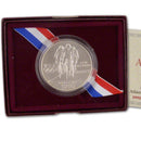 1995-D Olympic Cycling Uncirculated Commemorative Dollar 90% Silver OGP