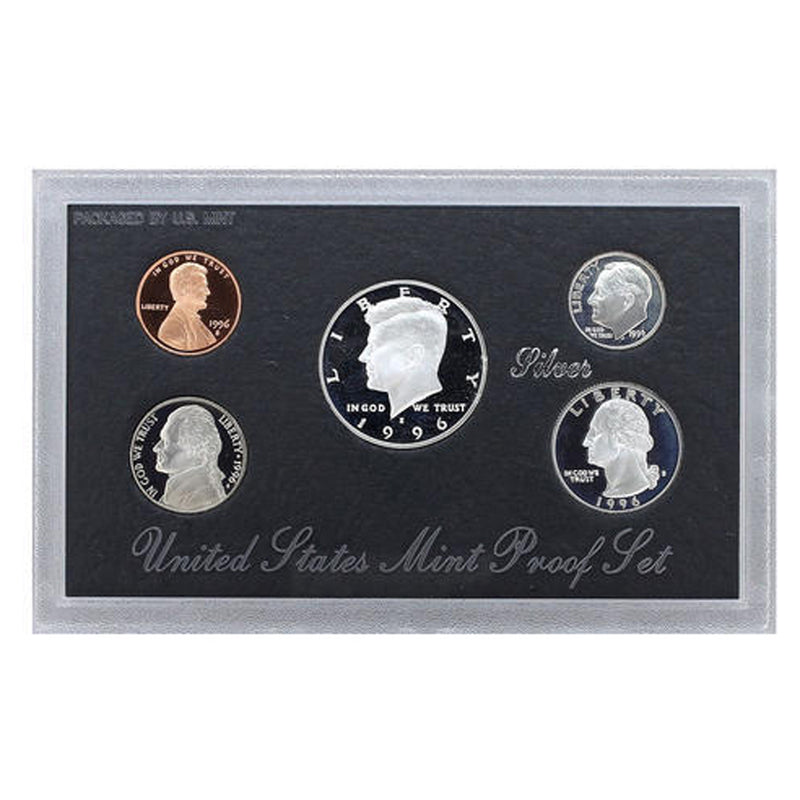 1996 Silver Proof Set (OGP) 5 coins