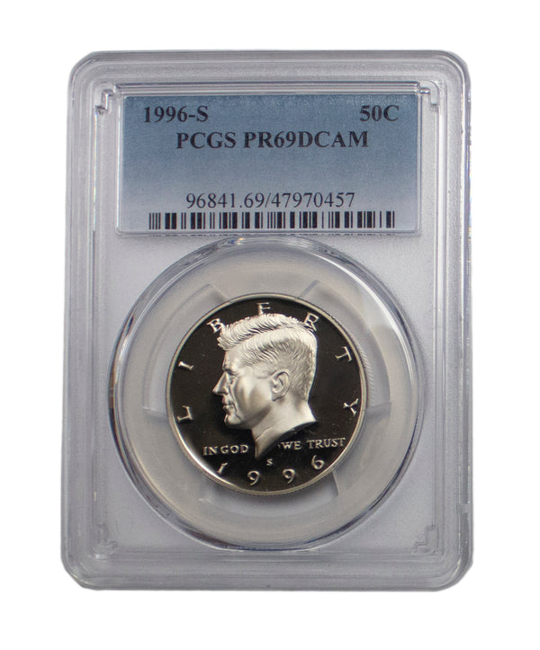 1996 -S Kennedy Proof Half Dollar DCAM PCGS PR69