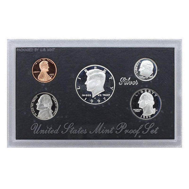 1997 Silver Proof Set (OGP) 5 coins