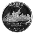 1999 S State Quarter New Jersey Gem Deep Cameo Proof CN-Clad