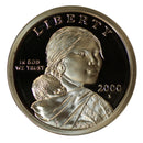 2000 S Sacagawea Dollar Gem Deep Cameo Proof Roll (20 Coins)