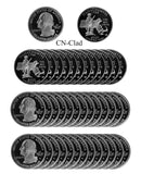 2000 S Massachusetts State Quarter Proof Roll CN-Clad (40 Coins)