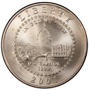 2001-P Capitol Visitor Center Uncirculated Commemorative Half Dollar Clad OGP