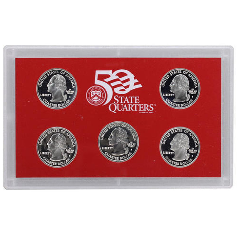 2001 Silver Proof Set (OGP) 10 coins