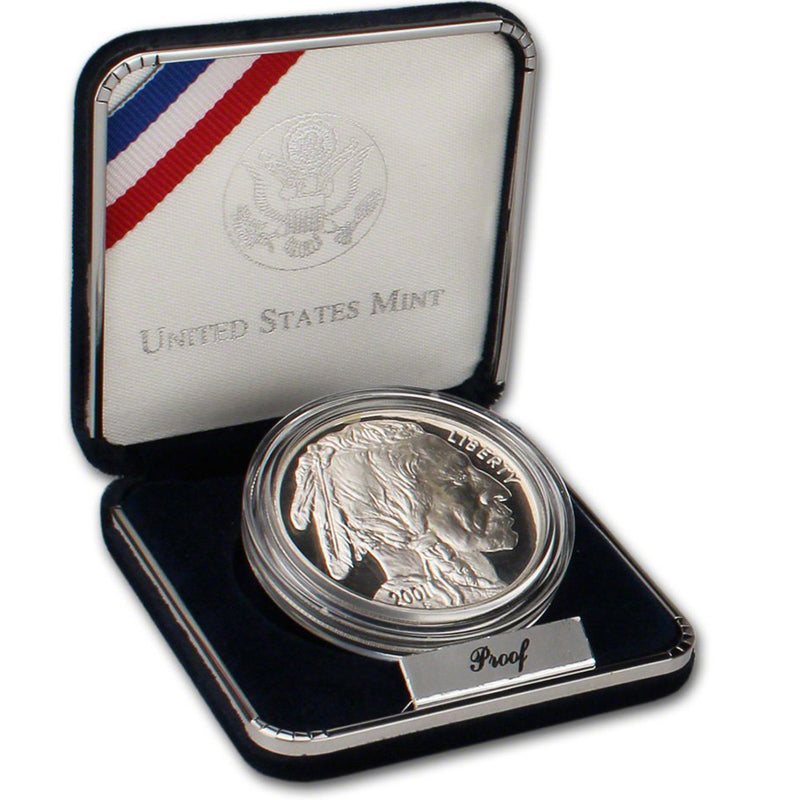 2001-P Buffalo Proof Commemorative Dollar 90% Silver OGP