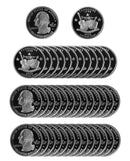 2002 S Tennessee State Quarter Proof Roll 90% Silver (40 Coins)