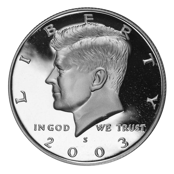 2003 S Kennedy Half Dollar 90% Silver Proof