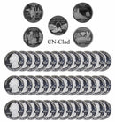 2003 S State Quarter Gem Deep Cameo Proof Roll CN-Clad (40 Coins)