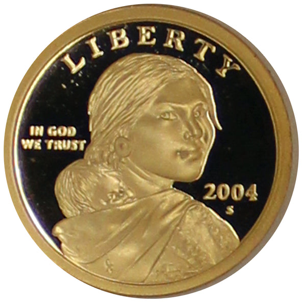 2004 S Sacagawea Dollar American Indian Gem Cameo Proof