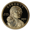 2004 S Sacagawea Dollar Gem Deep Cameo Proof Roll (20 Coins)