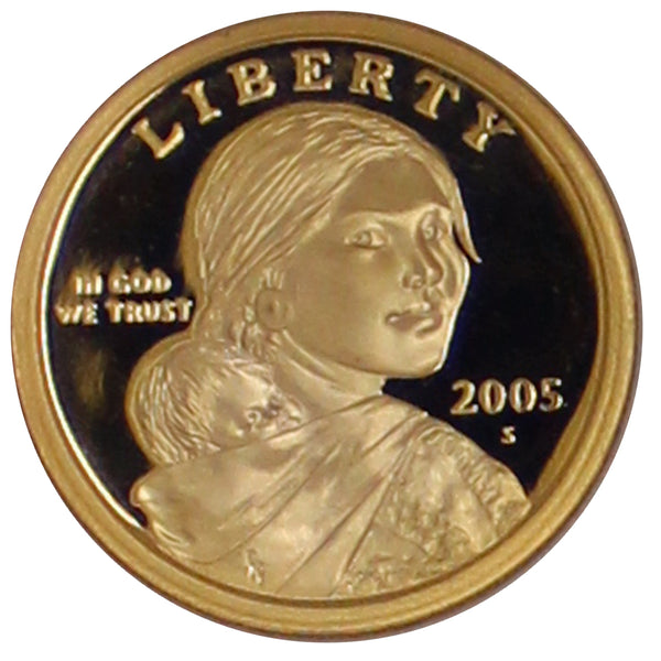 2005 S Sacagawea Dollar American Indian Gem Cameo Proof