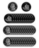 2005 S Kansas State Quarter Proof Roll 90% Silver (40 Coins)