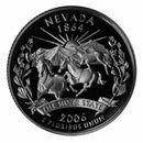 2006 S State Quarter Nevada Gem Deep Cameo Proof CN-Clad