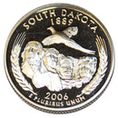 2006 S State Quarter Gem Deep Cameo Proof Roll CN-Clad (40 Coins)