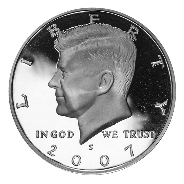 2007 S Kennedy Half Dollar 90% Silver Proof