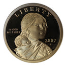 2007 S Sacagawea Dollar Gem Deep Cameo Proof Roll (20 Coins)