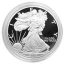 2007 W American Eagle Silver Proof 1 oz dollar - w/box & Coa