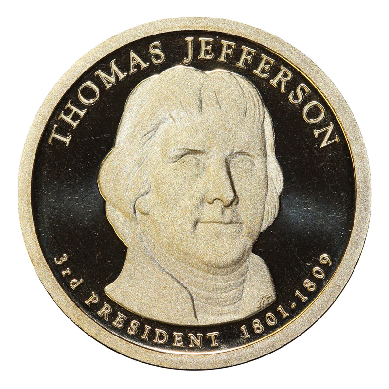2007 S Presidential Dollar Proof Roll (20 Coins) Adams Jefferson Madison Washington