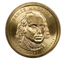 2007 -D James Madison Presidential Dollar BU Clad US Coin
