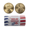 2007 -D George Washington Presidential Dollar Mint Roll BU 25 US Coin