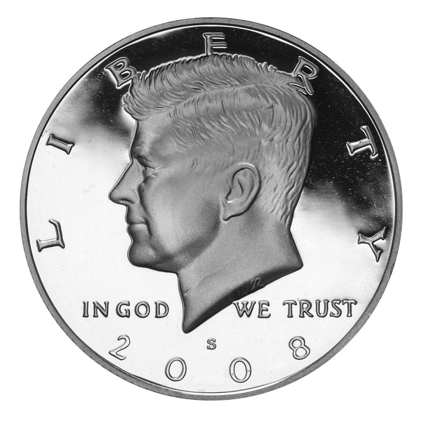 2008 S Kennedy Half Dollar 90% Silver Proof
