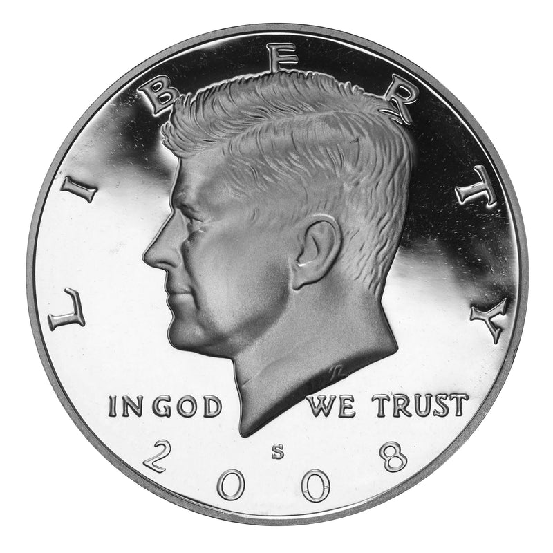 2008 S Kennedy Half Dollar 90% Silver Proof