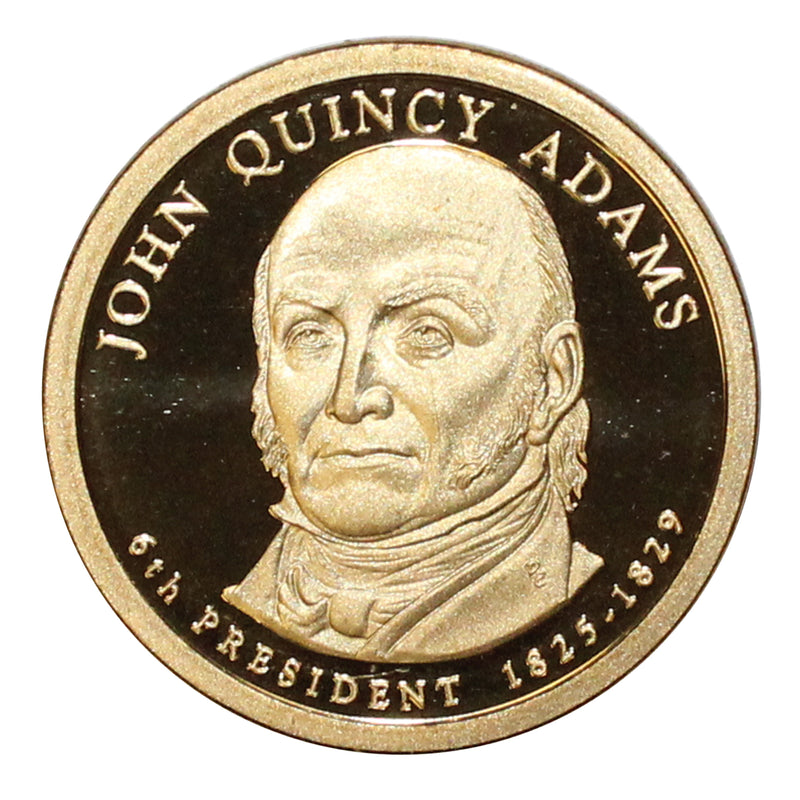 2008-S John Adams Presidential Proof Dollar Gem Deep Cameo US Coin