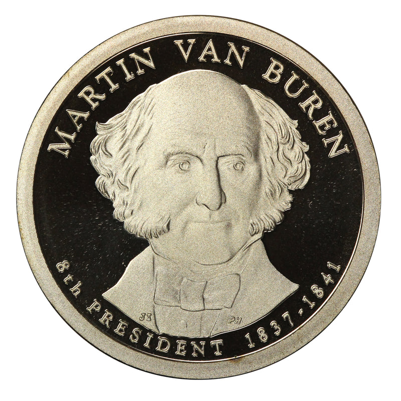 2008-S Martin Van Buren Presidential Proof Dollar Gem Deep Cameo US Coin