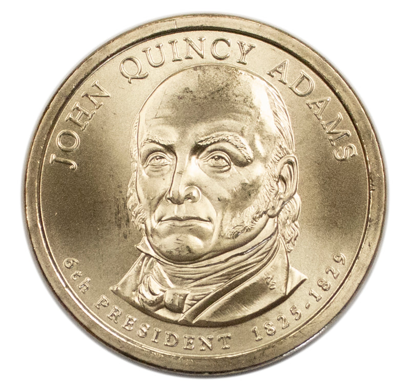 2008 -D John Quincy Adams Presidential Dollar BU Clad US Coin