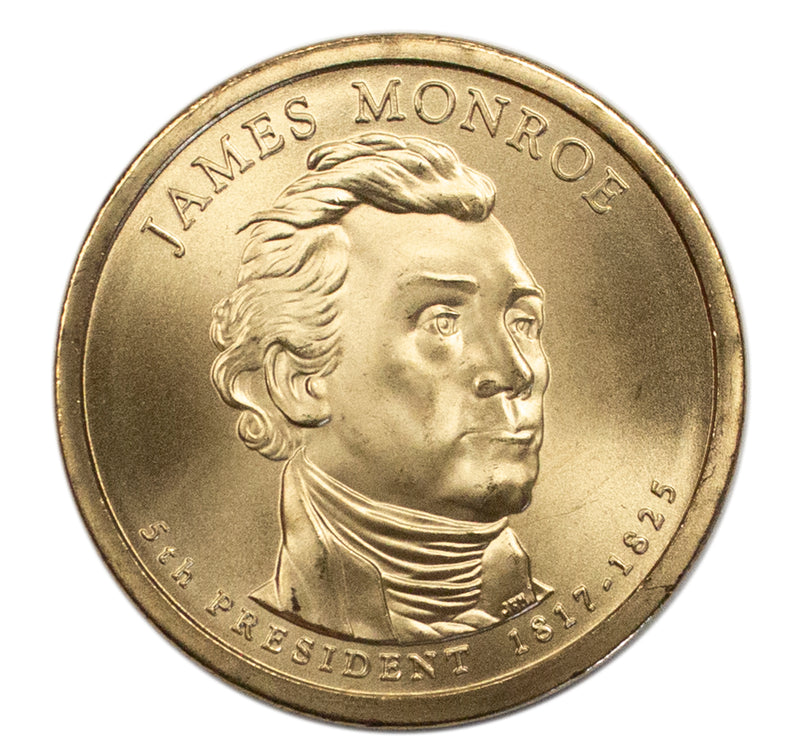 2008 -D James Monroe Presidential Dollar BU Clad US Coin