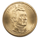2008 -D James Monroe Presidential Dollar BU Clad US Coin